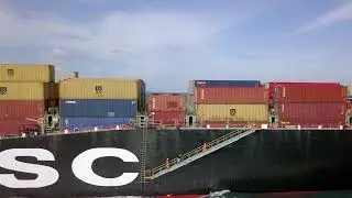 MSC Surprise! Pilot Boarding on MSC Container Ship with Stunning Reveal of Another Vessel | 4K