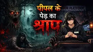 PEEPAL KE PED KA SHRAP 😱😰|REAL HORROR STORY| SUBSCRIBE HORROR STORY #realstory #horror 