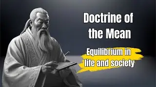 Doctrine of the Mean: Confucian Equilibrium in Life and Society #confucius #philosophy #doctrine