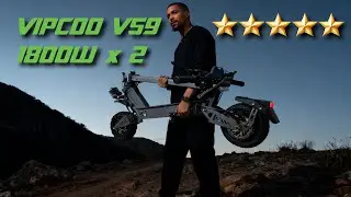 The Most Powerful Electric Scooter Dual-Motor VIPCOO VS9!