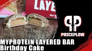 It's SWEET! Birthday Cake Protein Bar: Myprotein Layered Bar Review