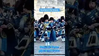 Scotland the brave, Royal Air Force pipes & drums