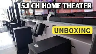 Sony HT-RT40 Home Theater System | Sony 5.1 ch Dolby Digital  Music System Unboxing & Sound Test