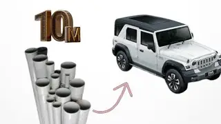 How to make a thar at home🔥how to learn make a thar🔥totally hand made use pvc pipe🔥#video #trending