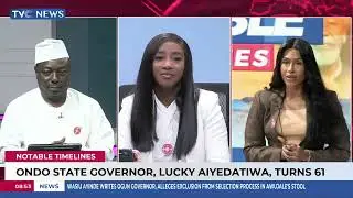 Notable Timelines: Ondo State Gov. Lucky Aiyedatiwa, Turns 61