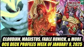 Cloudian, Magistus, Fable Runick, & More! Yu-Gi-Oh! OCG Deck Profiles Week Of January 9, 2025