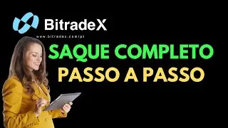 BITRADEX, SAQUE COMPLETO PASSO A PASSO.