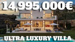 Ultra Luxury Contemporary Newly Built Villa in #Marbella Golden Mile Spain #ultraluxury #seaview