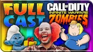 Who The Zombie Characters Are! INFINITE WARFARE ZOMBIES FULL CAST Space Zombies COD Family Guy Voice