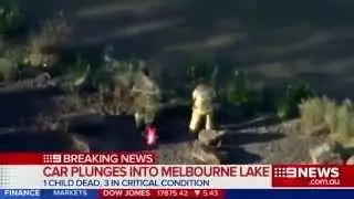 Three Melbourne children dead after car crashes into lake at Wyndham Vale
