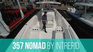 Intrepid 375 NOMAD &mdash; Walkthrough at Palm Beach International Boat Show