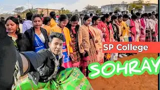Sohray Ride SP Collage 😲 || Beautiful Treditional Girls boy 😍 || #santhali #sohrai #vlogvideo 