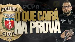 VAI CAIR NA PROVA CONCURSO POL&Iacute;CIA CIVIL PARAN&Aacute; | EDITAL AGENTE DE POL&Iacute;CIA JUDICI&Aacute;RIA PCPR