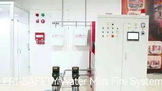 PRI-SAFETY Water Mist Testing in Show ROOM