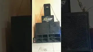 Cek sound tipis2 spek rumahan. 🤭‼️‼️ #soundsystem #15inch #behringer #miniature