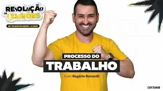 Resolução de Questões de Direito Processual do Trabalho | OAB 1ª Fase 42º Exame | Rogério Renzetti