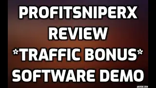 ProfitSniperX Review $5 OFF DISCOUNT COUPON CODE + TRAFFIC BONUS Members Area Software Demo OTO Info