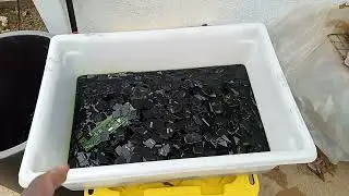 New bucket dump for SD chips  Gold on the bottom