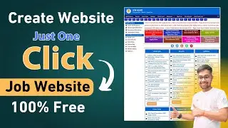 How to Create a Free Job Alert Website in WordPress  (100% Free Job Portal) #kamalvision #jobportals