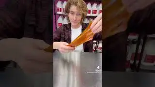 MAKE AN APPLE PIE SLIME🍏🥧🤔 #slime #slimeshop