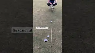 Stop reading the first part of the putt. The ball is moving too fast for it to break!