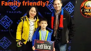 TRAPP'D Outlaws of Red Rock and ROAD TO GLORY escape room review! Can a kid escape the room?