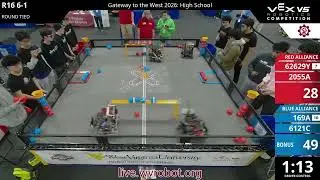 Gateway to the West : High School - R16 #6-1 - 62629Y & 2055A vs 169A & 6121C - Auton + Driver