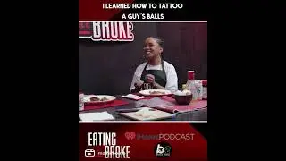 EATING WHILE BROKE PODCAST WITH TATTOO ARTIST MZ.INKBOMB
