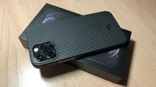 Распаковка iPhone 12Pro + чехол Pitaka