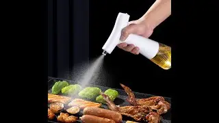 USB Rechargeable Cooking Oil Dispenser and Atomizer