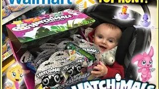 Walmart Toy Hunt! NEW Hatchimals Colleggtibles Blind Bags FULL CASE! Smurfs, Trolls!