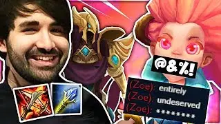 The Salty Enemy Zoe Raged In My Stream After Game 😂| Voyboy