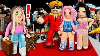Adopted By CELEBRITY Family! (Roblox)