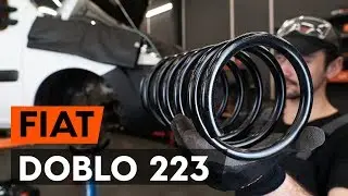 Wie FIAT DOBLO 1 (223) Federn vorne wechseln [AUTODOC TUTORIAL]