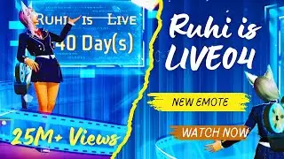 🔴FREE FIRE RUHI IS LIVE..💓 #GIRLSTREAMER #FFGIRL