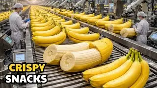 Inside a Factory Turning Fresh Bananas into Crispy Snacks | MechFlow World