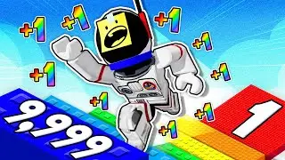 Every Step I Jump HIGHER in Roblox