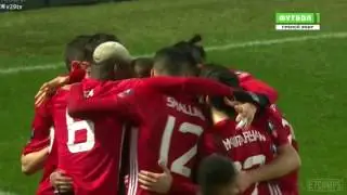 Zlatan Ibrahimovic Goal   Blackburn vs Manchester United 1 2   19 02 2017 HD