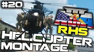ArmA 3 RHS HELICOPTER MONTAGE&trade; ► KOTH LANDINGS EDITION - EPISODE TWENTY