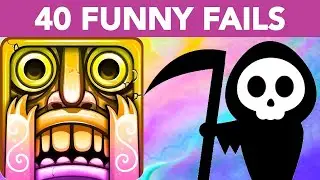 Temple Run 2 HOLI FESTIVAL Fails | 40 Funny Fails in Holi Festival