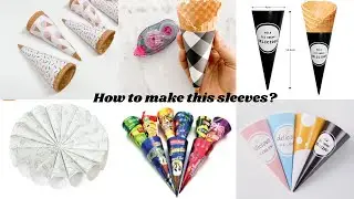 High Speed Fully Automatic Micro Cone Sleeve Printed Cone Sleeve Ice Cream Paper Cone Making Machine