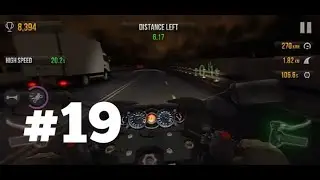 Traffic Rider | Career | Mission - 19 | Ride 8 KM In 130 Seconds