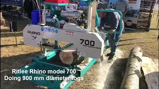 Sawmills all models 950, 700 and 500 quick video Ritlee Rhino