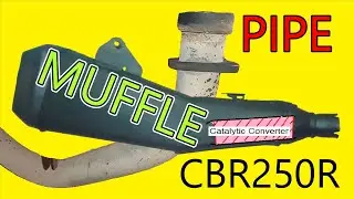 MUFFLER + PIPE | Assembly | Catalytic Converter 