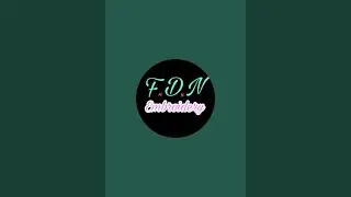FDN Embroidery.. is live #eveninglive