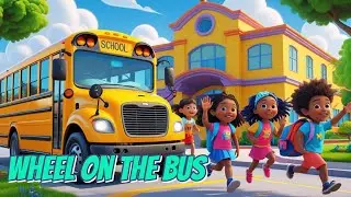 Wheels on the Bus - Fun School Version for Kids | Nursery Rhyme Song 🎵
