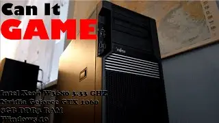 Can It Game ? // Fujitsu Celsius M470 Made into a Gaming Machine !!!