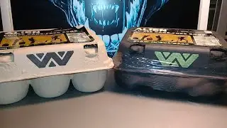 Alien LV-426 Cage-Free Eggs, V1 (Regular) vs V2 (Glow-in-the-Dark) by Neca + Antifake Tips!