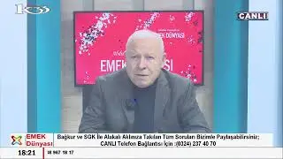 Abdullah Demiroğlu ile Emek D&uuml;nyası yeni b&ouml;l&uuml;m&uuml;yle sizlerle @Kanal33mersin