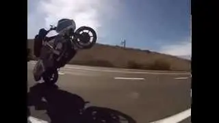 How to wheelie a Harley Road Glide by unknown industries